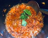 A picture of step 3 of Arrabbita sauce Pasta.