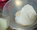 A picture of step 3 of Easy Homemade Naan Bread (Plain or with Basil).
