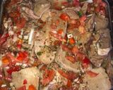 A picture of step 4 of Arugula Salad with Parmesan and Beef.