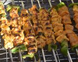 A picture of step 5 of Grilled Shish Tawook with Garlic Sauce 🍢🍡.