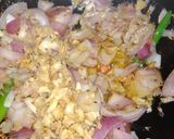 A picture of step 3 of Egg masala curry.