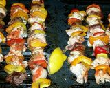 A picture of step 6 of SugaMamas Shish Ka'Puppies.