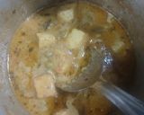 A picture of step 5 of Paneer green peas white gravy.