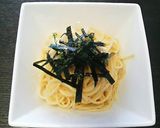 A picture of step 4 of Our Family's Easy Mentaiko Spaghetti.
