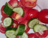 A picture of step 2 of Tomato And Cucumber Mocktail.