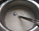 A picture of step 4 of Thandai Phirni.
