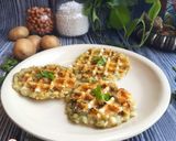 A picture of step 6 of Sago Potato Waffles.