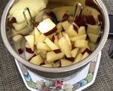 A picture of step 2 of Blended Apple Chia Pudding.