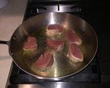 A picture of step 2 of Pork Medallions In Sage Cream Sauce.