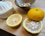 A picture of step 2 of Smooth Yuzu Citrus Tea.