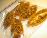 A picture of step 9 of Crunchy Mini Nut Tarts.