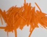 A picture of step 2 of Chinese-style Salad with Carrot and Enoki Mushrooms.