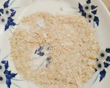 Hình bước làm 4 của món Thịt bọc trứng muối chiên xù