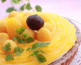 A picture of step 9 of Our Family Version of Kuri Kinton (sweet potato puree with chestnuts) for Osechi.