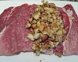 A picture of step 4 of Bacon and Apple Stuffed Pork Loin.
