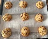 Foto del paso 11 de la receta Galletas sin gluten y sin lactosa con pepitas de chocolate y nueces