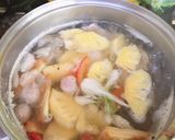 Hình bước làm 2 của món Đầu cổ cá nấu ngót