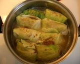 A picture of step 6 of Our Family's Cabbage Rolls.