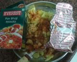 A picture of step 3 of Boiled potatoes dry Sabji.