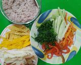 Foto langkah ke 1 dari resep 🌸Kkott gimbab / gimbab bunga🌸 kimbab korea.