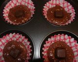 A picture of step 4 of Easy Molten Chocolate Cake with Pancake Mix and Chocolate.