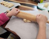 A picture of step 6 of WV Pepperoni Rolls.