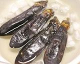 A picture of step 5 of Thai Style Grilled Eggplant Salad.