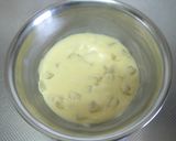 A picture of step 5 of White Peach Rice Flour Cake Made in the Microwave.