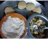 A picture of step 1 of Cheese stuffed Paratha.