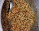 A picture of step 4 of Keema Bhari Hari Mirch...