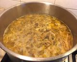 Hình bước làm 7 của món Canh măng rừng hầm gà già