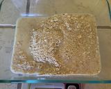A picture of step 1 of Oatmeal bead sandwich.