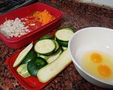 Foto del paso 1 de la receta: Milanesas de zapallitos (zucchini & verde)