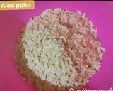 A picture of step 1 of Aloo Poha (Potato with Flattened Rice Pulao).