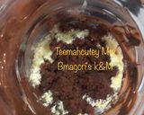 A picture of step 1 of Chocolate cake parfait.