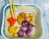 Foto langkah ke 3 dari resep Telur + Kentang Bumbu Kuning.
