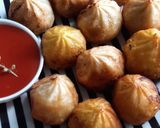 স্পাইসি ফ্রাইড মোমো। রেসিপির ধাপ 5 ছবি