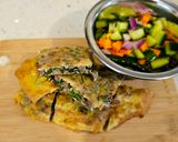 Foto langkah ke 5 dari resep Martabak Telur Gluten Free.