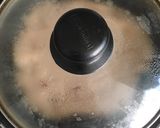 Foto del paso 4 de la receta: Panqueques veganos plátano/arándanos
