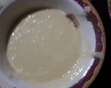 A picture of step 6 of Marbal cake👩‍🍳👩‍🍳😋😋.