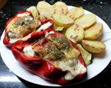 Foto del paso 6 de la receta: Pimiento relleno fit