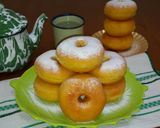Foto langkah ke 10 dari resep Donat Labu Kuning Lembut 🍩.