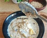 A picture of step 3 of Oats and Jackfruit breakfast pudding in 5 minutes.