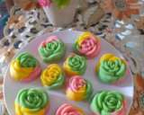 Foto langkah ke 9 dari resep Bolu Kukus Mawar Ekonomis Lembut & Empuk.... 🌷🌹.