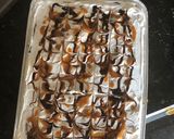 A picture of step 3 of Ice cream sandwich cake.