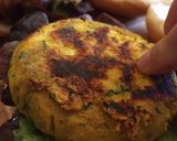 Foto del paso 5 de la receta: Hamburguesas de garbanzos fritas 🍔