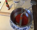 A picture of step 2 of California Farm Imitation Tabasco Sauce.