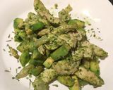 A picture of step 3 of Chicken with Pesto and Avocado.