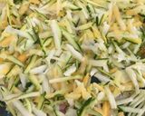 A picture of step 2 of Raw Papaya Paratha.