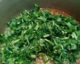 A picture of step 4 of Palak Methi Qeema.